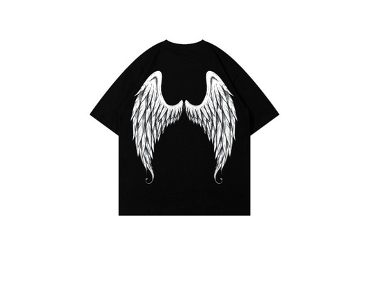 Angelic Wings Oversized Tshirt