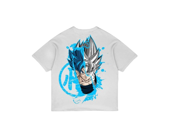 Blue Goku Oversized Tshirt