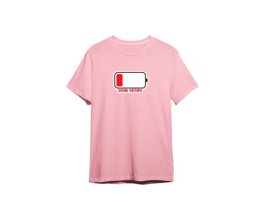 Social Battery Tshirt